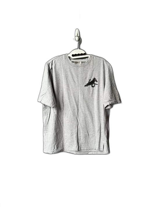 Hermes Gray Short Sleeve Shirt