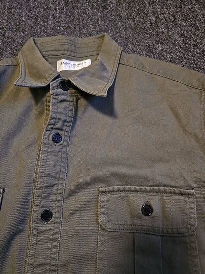 Saint Laurent Long Sleeve Button Up Shirt-yf