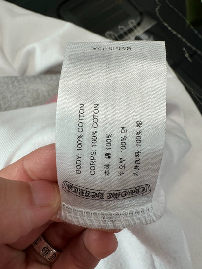 Chrome Hearts White Photo Print Hoodie-yf