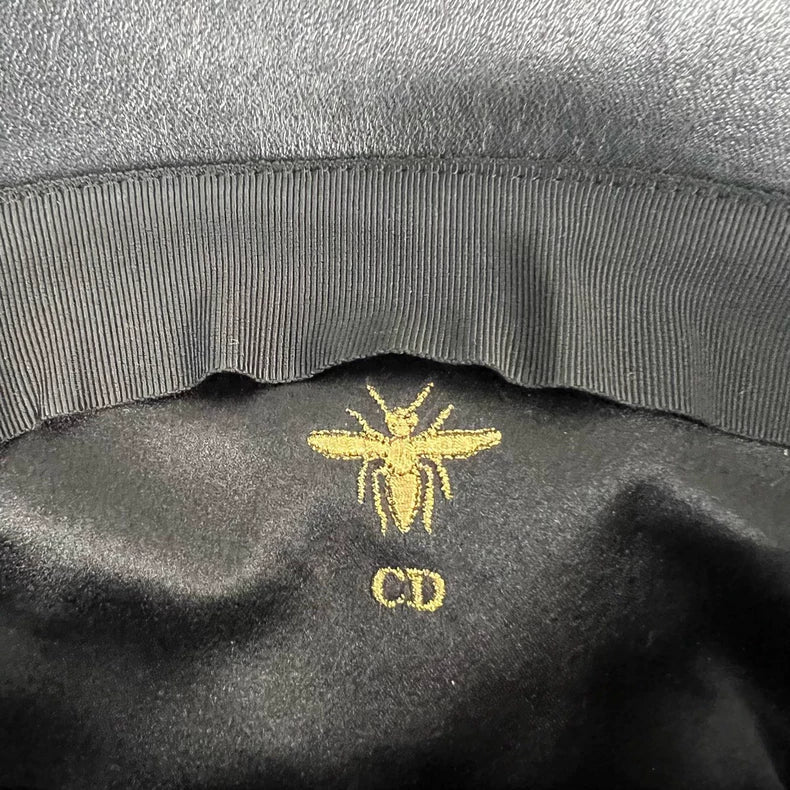 Dior Wool and Leather Beret Hat