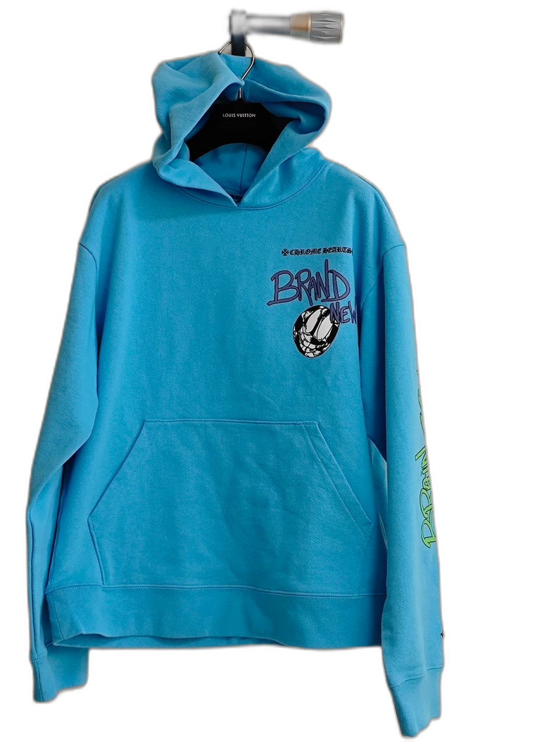 Chrome Hearts Mattyboy Blue Hoodie