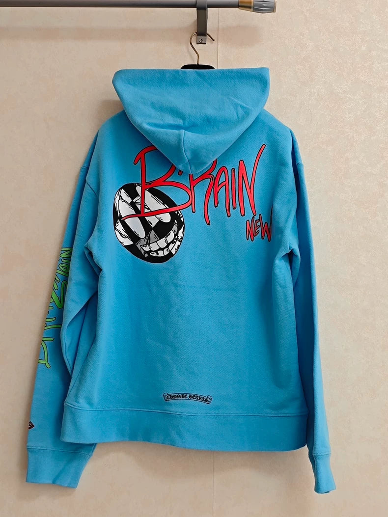 Chrome Hearts Mattyboy Blue Hoodie