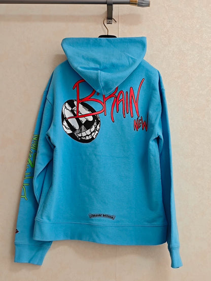 Chrome Hearts Mattyboy Blue Hoodie