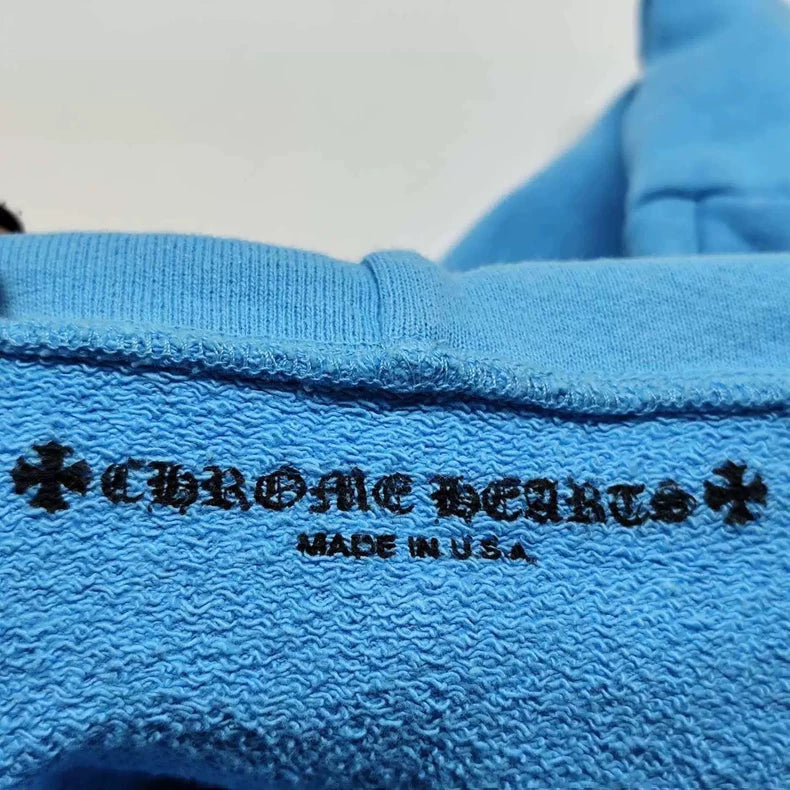 Chrome Hearts Mattyboy Blue Hoodie