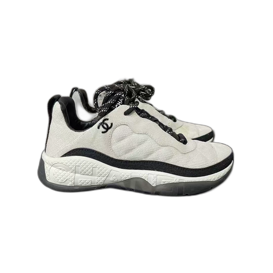 Chanel Black and White Sneakers for Men