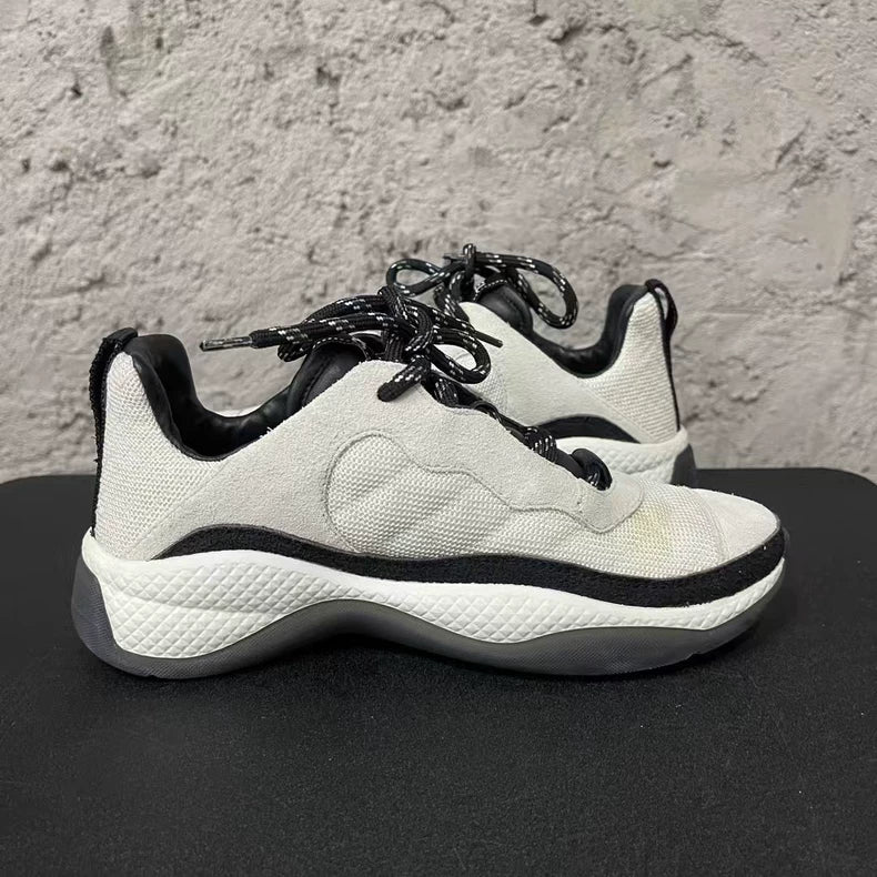 Chanel Black and White Sneakers for Men