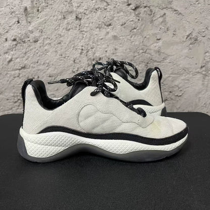 Chanel Black and White Sneakers for Men