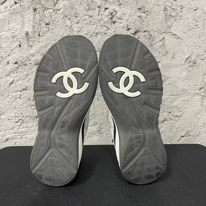 Chanel Black and White Sneakers for Men