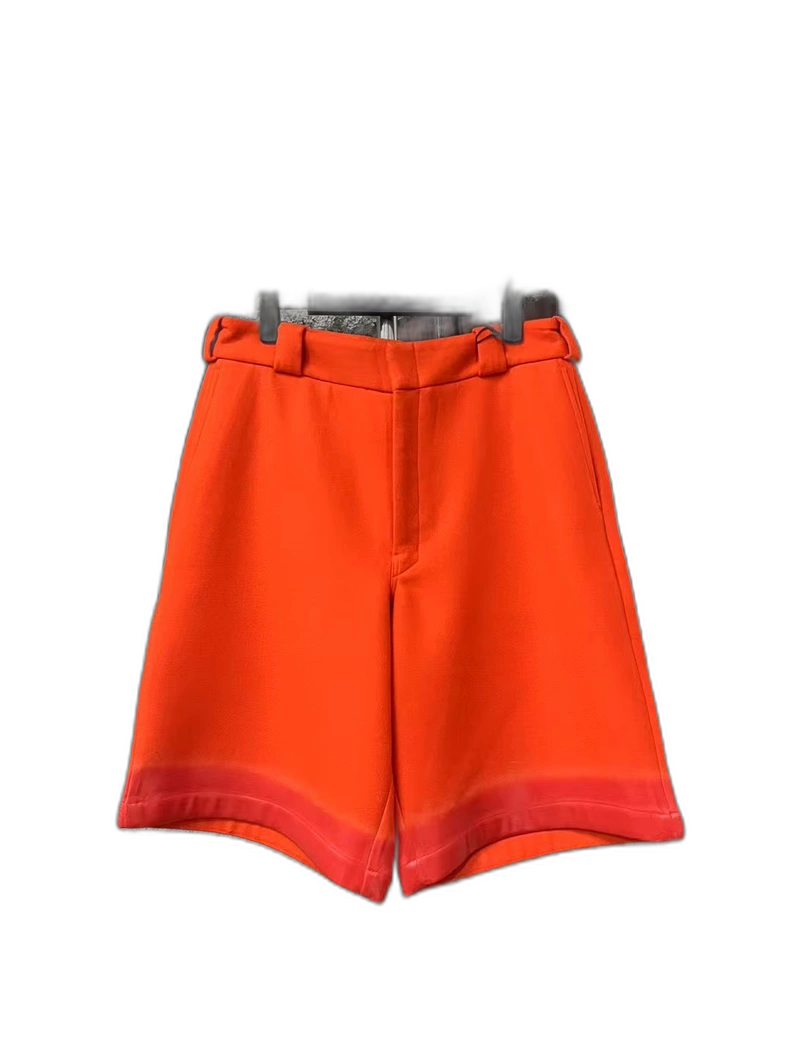 Prada Wool Patch Triangle Logo Shorts