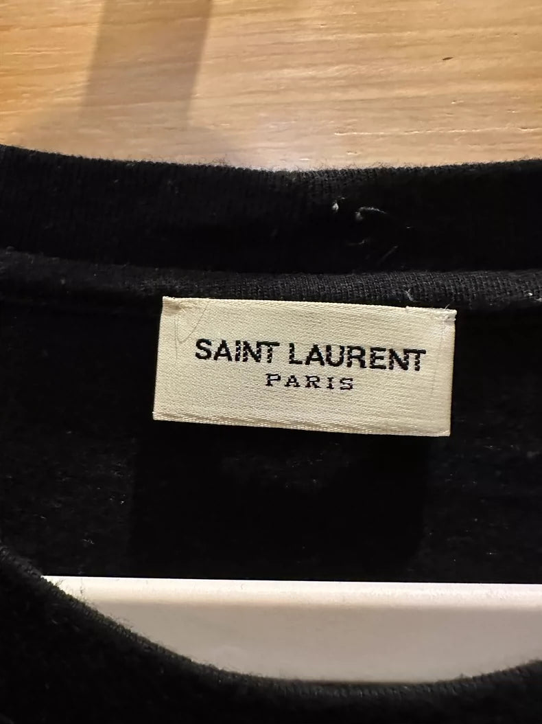 Saint Laurent Vampire Graphic T-Shirt