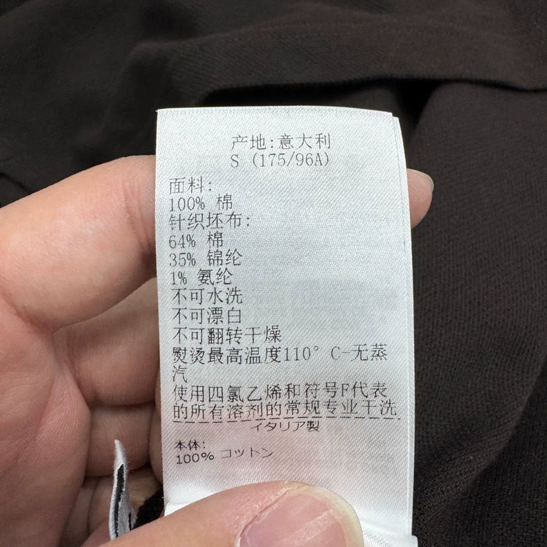 Bottega Veneta Solid Color Polo Shirt-zp