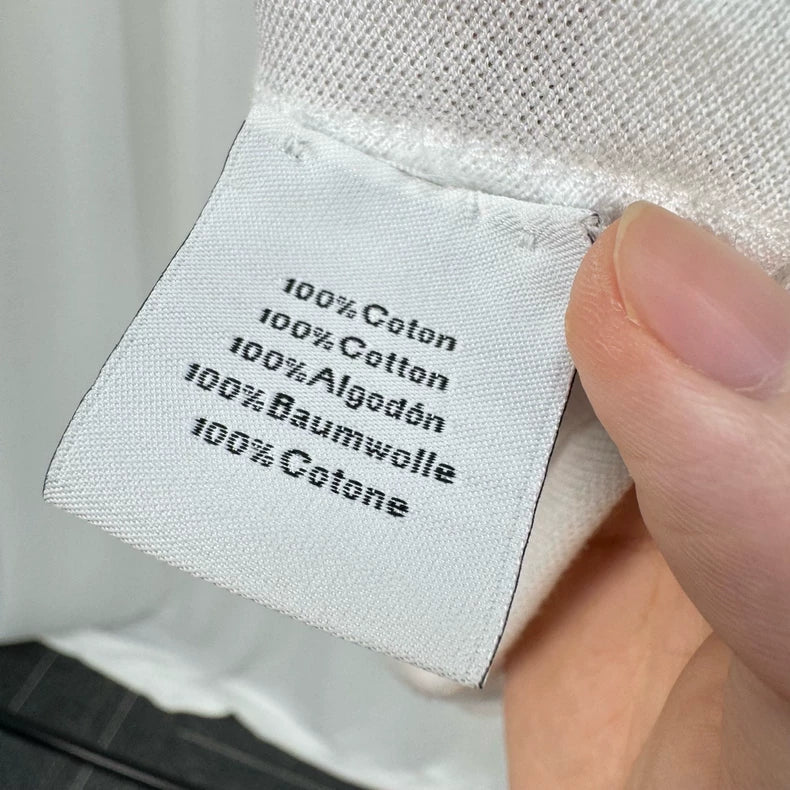 Hermes Orange Trim Embroidered Short Sleeve-yf