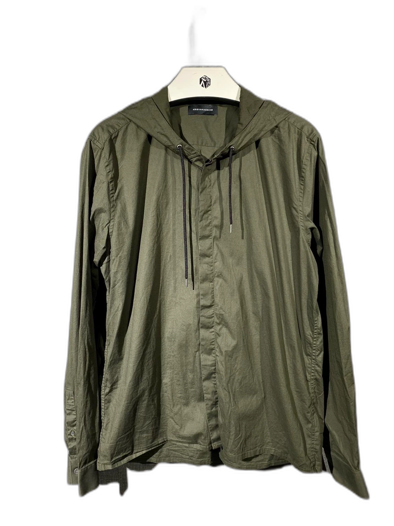 Kris Van Assche Hooded Button-Up Shirt