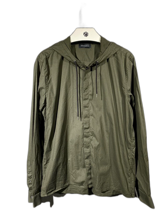 Kris Van Assche Hooded Button-Up Shirt