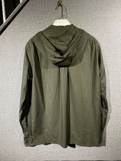 Kris Van Assche Hooded Button-Up Shirt