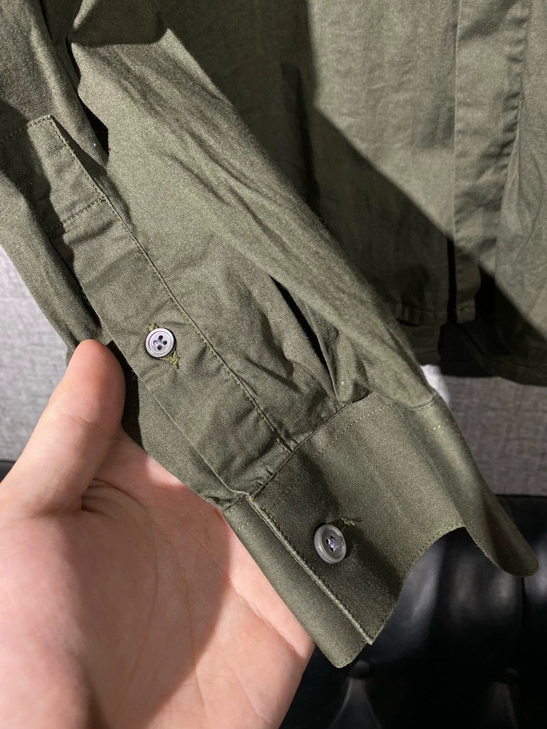 Kris Van Assche Hooded Button-Up Shirt