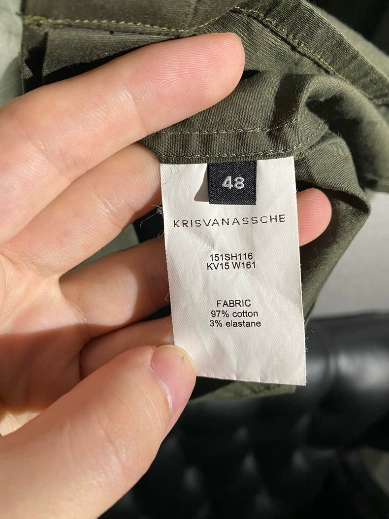 Kris Van Assche Hooded Button-Up Shirt