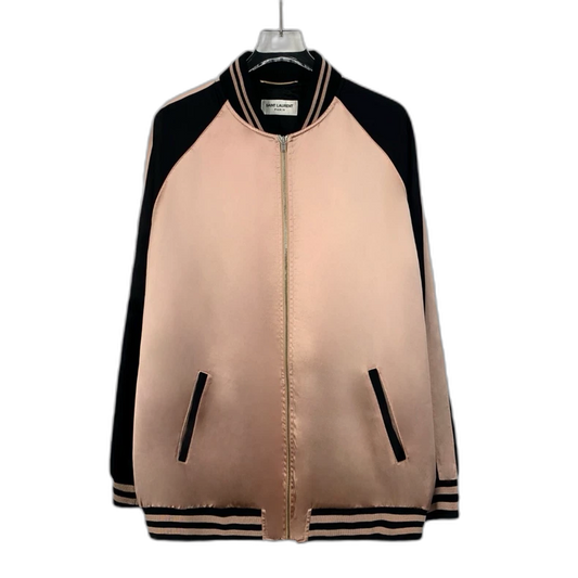 Saint Laurent Color Block Zip Jacket