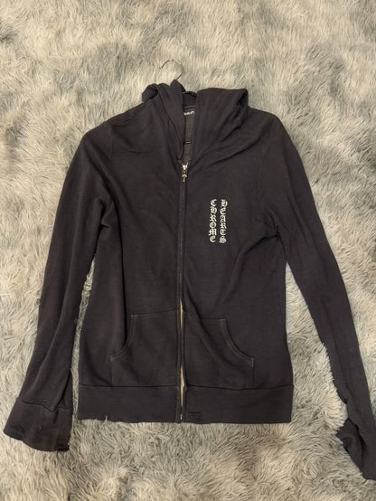Chrome Hearts Matty Boy Gray Hoodie Jacket