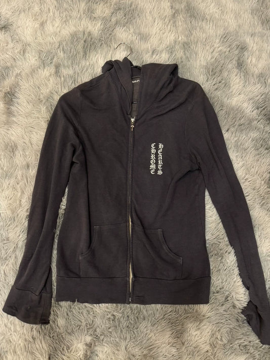 Chrome Hearts Matty Boy Gray Hoodie Jacket