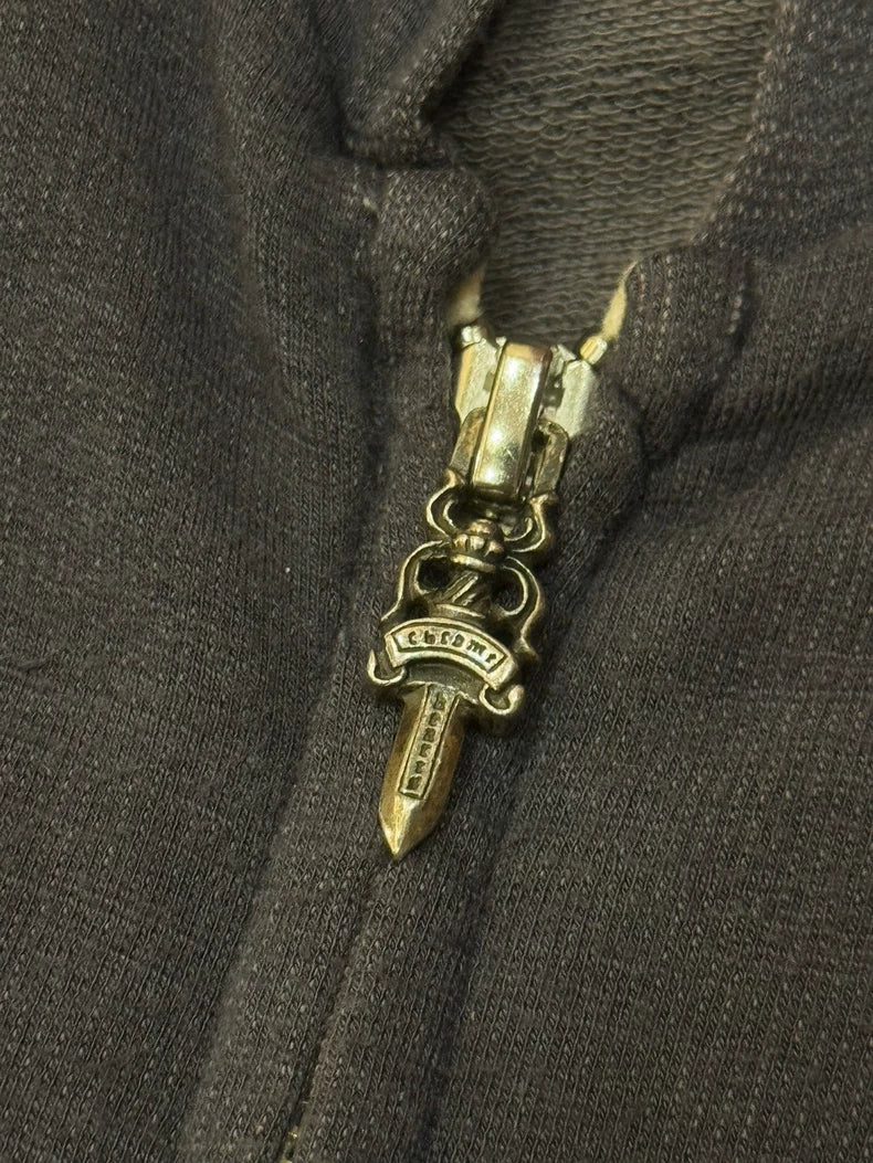 Chrome Hearts Matty Boy Gray Hoodie Jacket