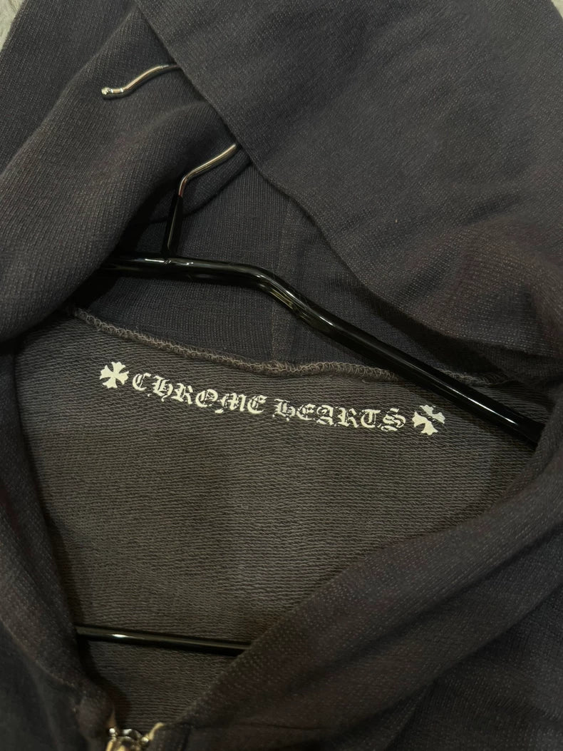 Chrome Hearts Matty Boy Gray Hoodie Jacket