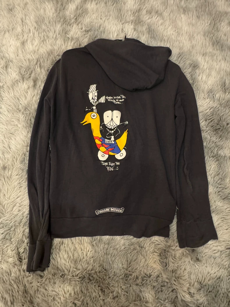 Chrome Hearts Matty Boy Gray Hoodie Jacket