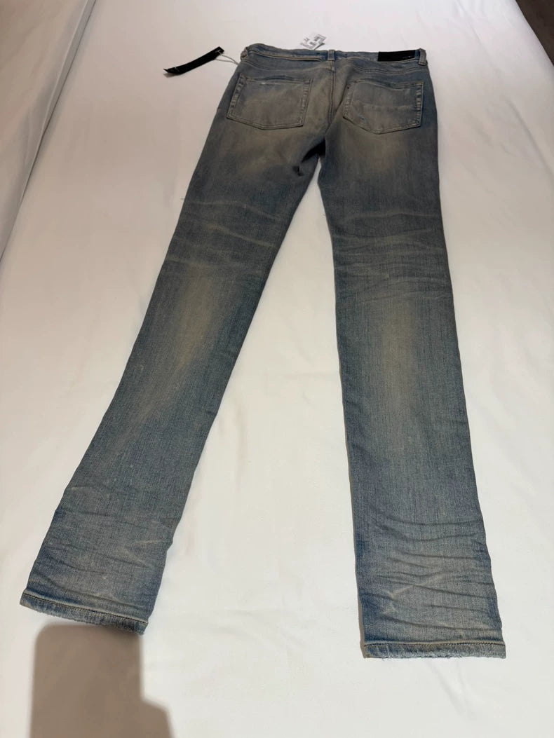 Amiri Pink Diamond Denim Jeans Size 31