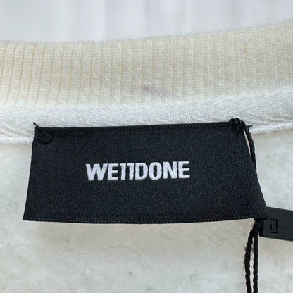 We11done Printed Letter Sweatshirt-yf