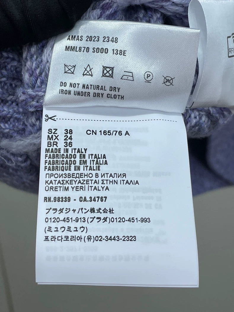 miumiu Short Sleeve Sweater for Spring