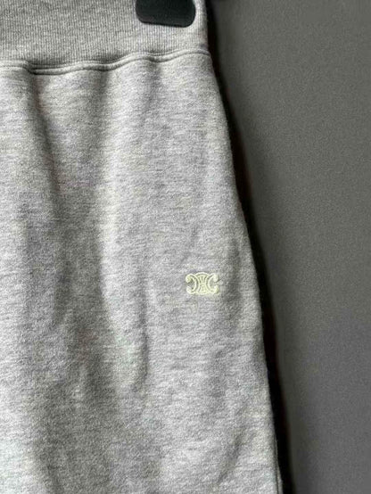 Celine Gray Shorts with Drawstring