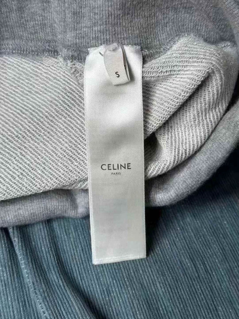 Celine Gray Shorts with Drawstring