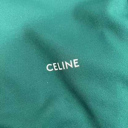 Celine Logo Striped Hooded Jacket