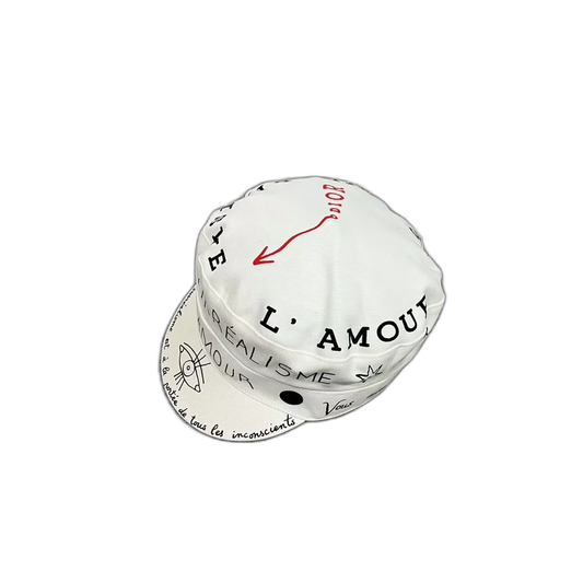 Dior Graffiti Beret Hat