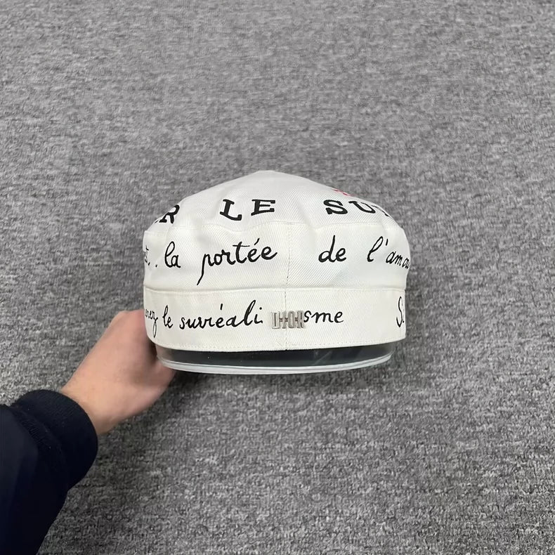 Dior Graffiti Beret Hat