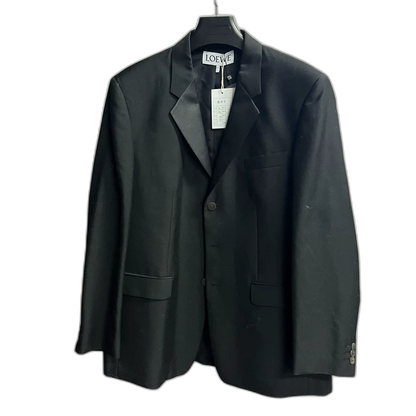 Black Tailored Suit Jacket by Loewe