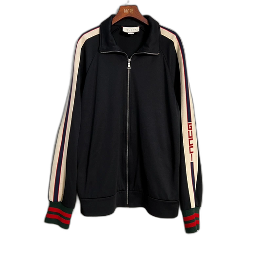 Gucci Black Logo Track Jacket