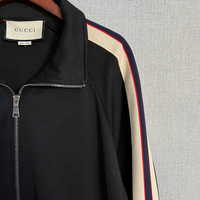 Gucci Black Logo Track Jacket