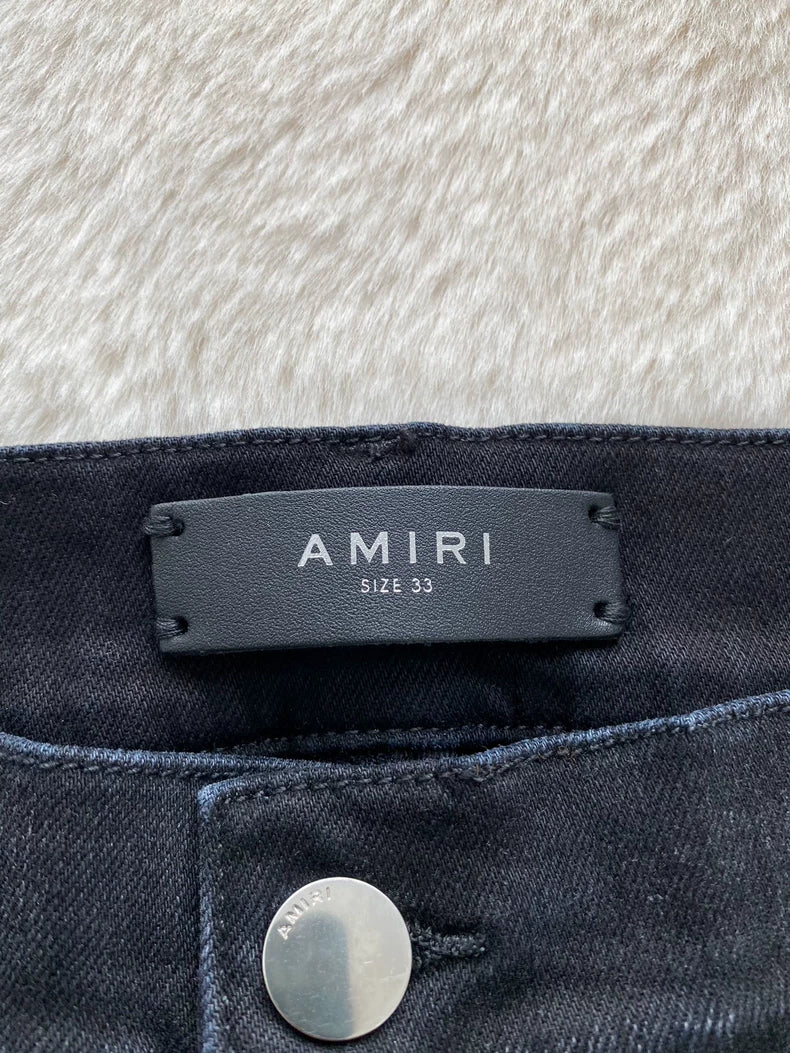 Amiri Black MX2 Denim Pants