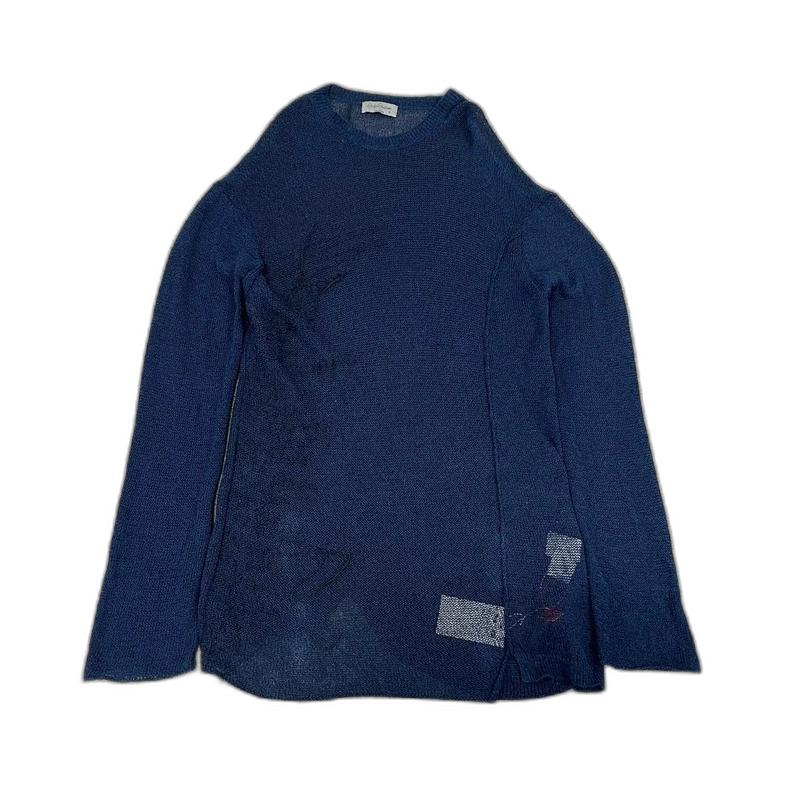 Yohji Yamamoto Patchwork Sweater