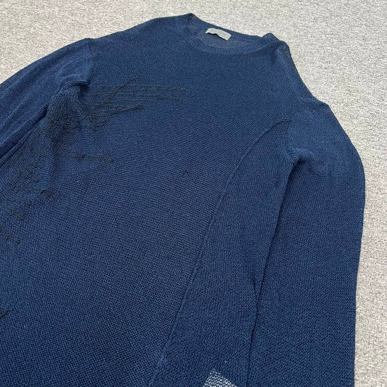 Yohji Yamamoto Patchwork Sweater