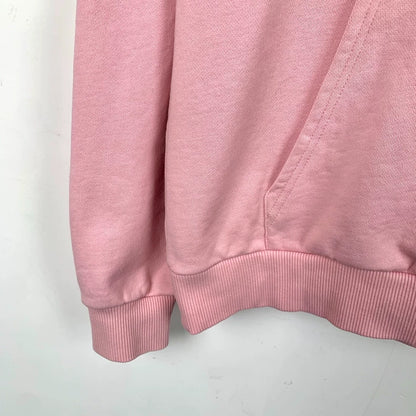 Pink Celine Logo Hooded Sweatshirt