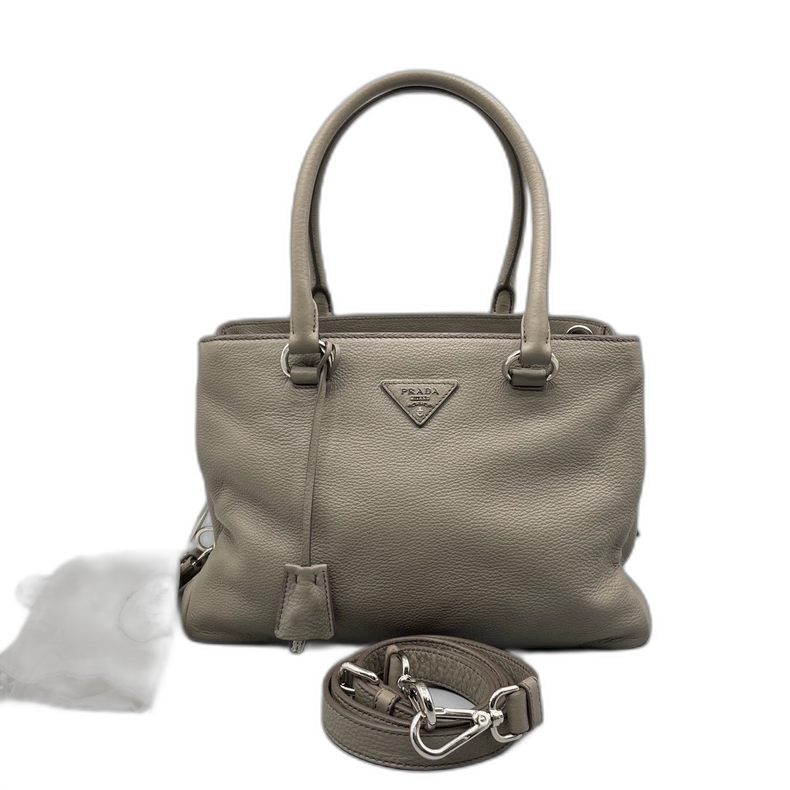 Prada Daino Leather Handbag with Strap