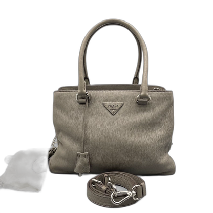 Prada Daino Leather Handbag with Strap