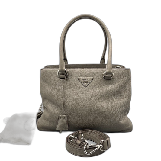 Prada Daino Leather Handbag with Strap