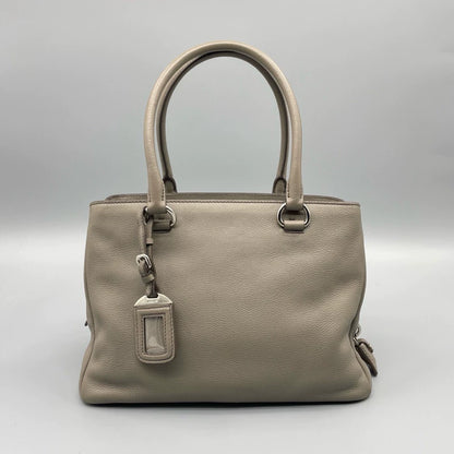 Prada Daino Leather Handbag with Strap