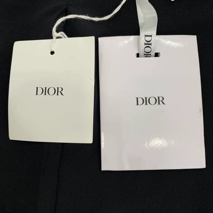 Christian Dior Brown Houndstooth Double-Breasted Jacket