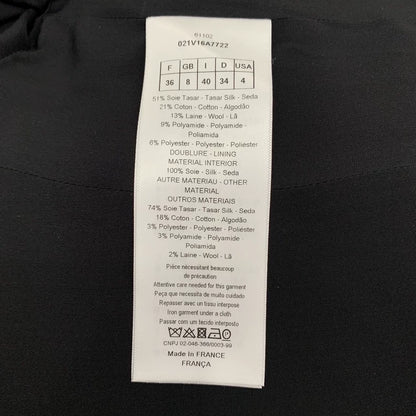 Christian Dior Brown Houndstooth Double-Breasted Jacket