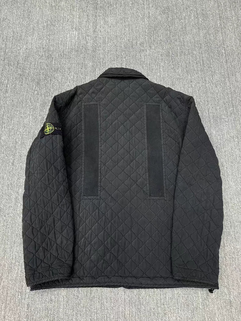 Stone Island Quilted Cotton Jacket