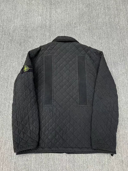 Stone Island Quilted Cotton Jacket